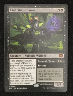 1x Emeritus of Woe - NM - Secrets of Strixhaven MTG - Image 1