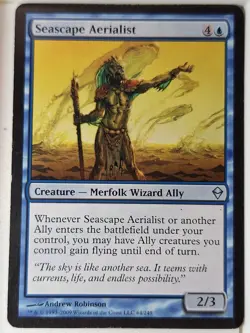 Seascape Aerialist - Zendikar - Magic the Gathering MTG Nice! - Image 1