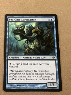 Sea Gate Loremaster - Zendikar - MTG - Magic the Gathering - Image 1
