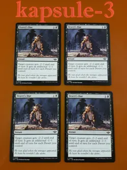 4x Desert's Due | Outlaws of Thunder Junction | MTG Magic Cards - Image 1