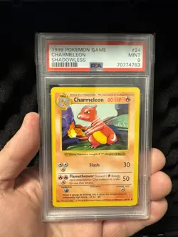 Pokemon Base Set Shadowless Charmeleon 24/102 PSA 9 - Image 3