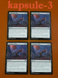 4x Consuming Ashes | Outlaws of Thunder Junction | MTG Magic Cards - Image 1