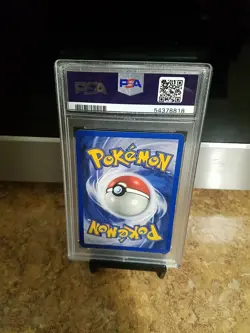 2000 Pokemon Rocket Machop 1st Edition Psa 5 - Image 3