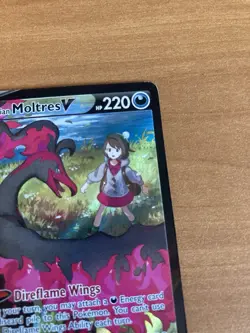 Pokemon TCG Galarian Moltres V TG20/TG30 Astral Radiance Trainer Gallery NM - Image 4