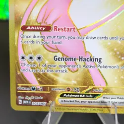 Pokemon TCG Mew ex 205/165 Scarlet & Violet 151 Gold Full Art Holo Hyper Rare NM - Image 4
