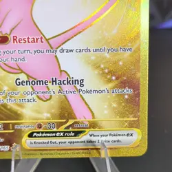 Pokemon TCG Mew ex 205/165 Scarlet & Violet 151 Gold Full Art Holo Hyper Rare NM - Image 5