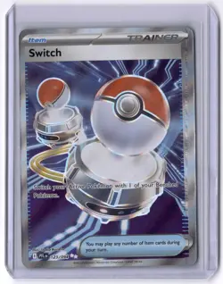 Switch 123/094 Ultra Rare Holo NM Pokemon ME02: Phantasmal Flames - Image 1