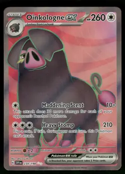 Oinkologne ex 234/198 Ultra Rare Holo NM Pokemon SV01: Scarlet & Violet Base Set - Image 1