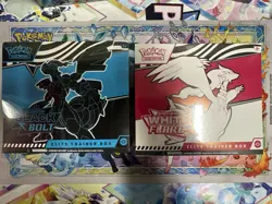 Pokemon Black Bolt and White Flare ETB Set of 2 Brand New (FACTORY SEALED) 🔥 - Image 1