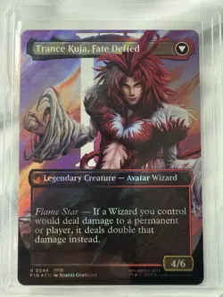Kuja, Genome Sorcerer (Borderless) (Surge Foil) #544 NM Final Fantasy Magic MTG - Image 2