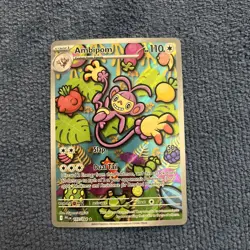 AMBIPOM 107/094 PHANTASMAL FLAMES POKEMON (ILLUSTRATION RARE, NM) - Image 1