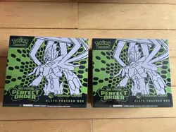 Pokemon Center ETB Perfect Order Set of 2 Mega Evolution Brand New Sealed - Image 1