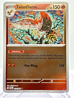 Pokemon TCG | 14/88 Talonflame | Reverse Holo | Perfect Order | Near Mint - Image 1