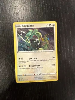 Pokemon - SWSH029 Rayquaza SWSH029 Sword & Shield Black Star Promo Holo NM TCG - Image 1