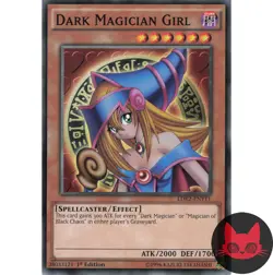 Yugioh Dark Magician Girl LDK2-ENY11 Common 1st Edition NM - Image 1
