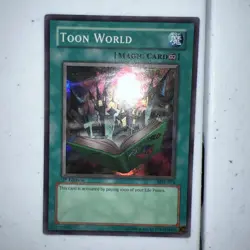 2002 YU-GI-OH! MRL-MAGIC RULER 1ST ED #076 TOON WORLD PSa - Image 1