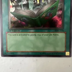 2002 YU-GI-OH! MRL-MAGIC RULER 1ST ED #076 TOON WORLD PSa - Image 4