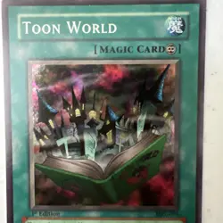 2002 YU-GI-OH! MRL-MAGIC RULER 1ST ED #076 TOON WORLD PSa - Image 5