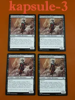 4x Boneyard Desecrator | Outlaws of Thunder Junction | MTG Magic Cards - Image 1