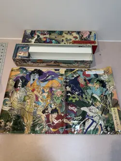 One Piece - English Version 1st Anniversary Set (No Cards) Playmat, Sleeve, Box - Image 1
