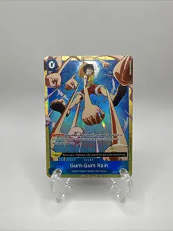 One Piece CCG Gum-Gum Rain (Alternate Art) OP02-068 -The Best- Vol. 2 Foil - Image 1