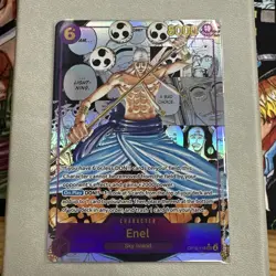 Enel OP15-118 Manga Alt Art Adventure on KAMI’s Island ONE PIECE ENGLISH OP15 - Image 1