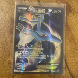 Kingdra EX Fates Collide Holo Full Art Ultra Rare Pokemon TCG Card 122/124 - Image 1