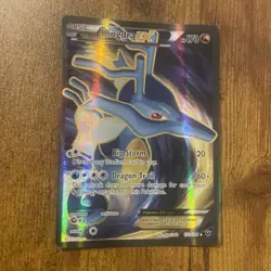 Kingdra EX Fates Collide Holo Full Art Ultra Rare Pokemon TCG Card 122/124 - Image 3