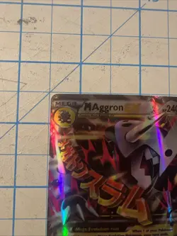 Custom M Aggron Ex Fun Fan Art (Custom Made Card) Pokemon Card - Image 3