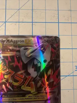 Custom M Aggron Ex Fun Fan Art (Custom Made Card) Pokemon Card - Image 4
