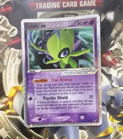 Celebi ex 017/017 Holo Ultra Rare EX POP Series 2 80 HP 2005 Pokemon Card - Image 1