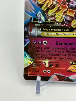 Pokemon TCG Mega-Diancie-EX XY XY44 Holo Promo Card - Image 2