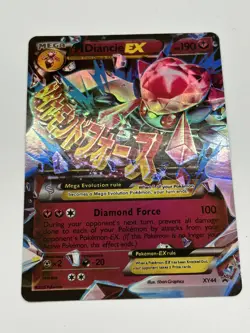 Pokemon TCG Mega-Diancie-EX XY XY44 Holo Promo Card - Image 3