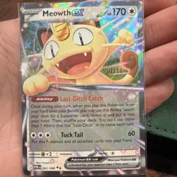 Meowth Ex 062/088 Perfect Order Nm Pokemon Tcg Trading Card - Image 1