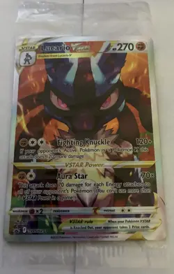 Lucario VSTAR #SWSH291 Sword & Shield Promo Card Pokemon Sealed - Image 1