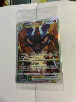 Lucario VSTAR #SWSH291 Sword & Shield Promo Card Pokemon Sealed - Image 3