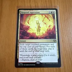 Suspend Aggression - N/M - Secrets Of Strixhaven Magic The Gathering MTG - Image 1