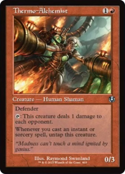 Thermo-Alchemist (Retro Frame) [Innistrad Remastered] Near Mint - Image 1