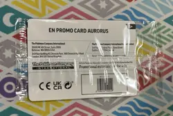 Aurorus 024/088 - Cosmo Holo - Pokemon Perfect Order Stamped Promo SEALED - Image 2
