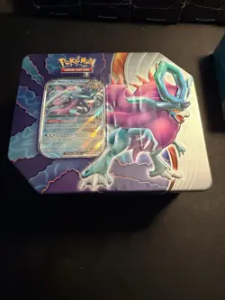 Pokemon TCG Paradox Clash Tin Walking Wake EX Box 2024 English Sealed - Image 1