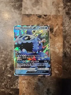 Wishiwashi GX 38/145 Sm-Guardians Rising Holo Pokemon - Image 1