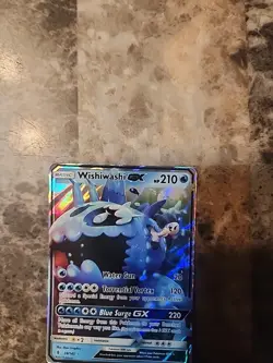 Wishiwashi GX 38/145 Sm-Guardians Rising Holo Pokemon - Image 4