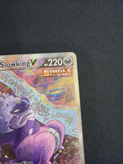 Pokemon Galarian Slowking V Ultra Rare Holo 179/198 Chilling Reign 220 HP - Image 3