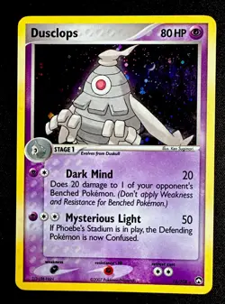 Dusclops 14/108 LP Power Keepers 2007 Holo Pokemon TCG - Image 1