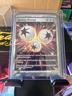 Pokemon Holo Full Art Ignition Energy 124/094 - Phantasmal Flames - Mint 🔥💎 - Image 1