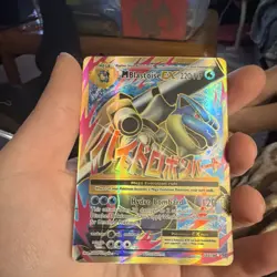 Pokemon M Blastoise EX Full Art Ultra Rare Evolutions 102/108 220 HP - Image 1