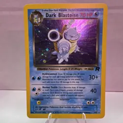 The Pokemon Company Dark Blastoise Team Rocket Holo Stage 2 HP70 3/82 - Image 1