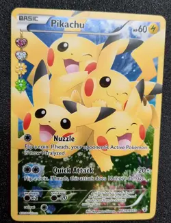 Pokemon TCG Pikachu Full Art Holo Generations English 2016 LP RC29/RC32 - Image 1