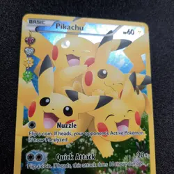 Pokemon TCG Pikachu Full Art Holo Generations English 2016 LP RC29/RC32 - Image 2