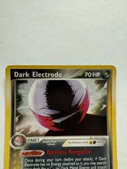Pokemon Dark Electrode #4/109 Holo 2004 EX Team Rocket Returns - Image 3